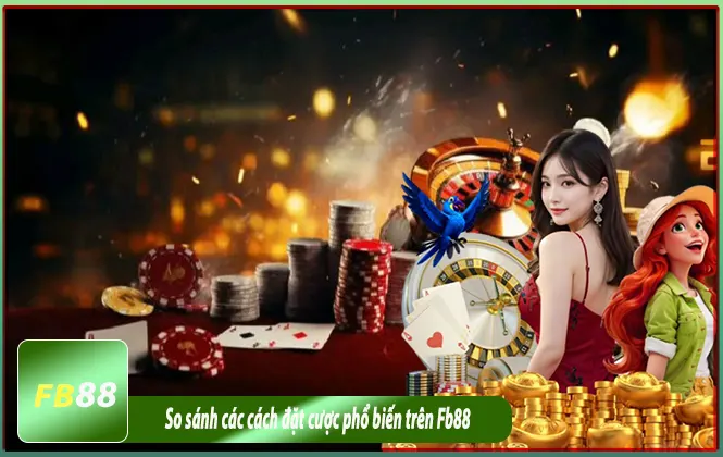 các cách đặt cược phổ biến trên Fb88